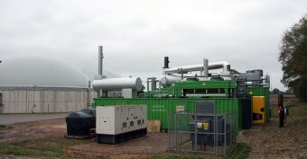 Future Biogas's Oak Grove Renewables plant in Scottow, Norfolk is a 2 MWe plant and the first in the UK to deploy a Triogen Organic Rankine Cycle (ORC) unit to utilise waste heat from the gas engines to electricity.