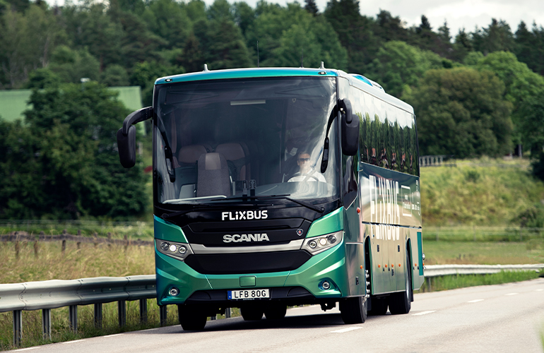 Flix and Scania partner to boost bioLNG in transport