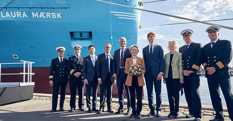 “Laura Mærsk” – the world’s first methanol-enabled container vessel
